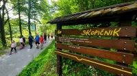 Kosmačeva učna pot (KUP), potok Skopičnik, Bukovca, Slap ob Idrijci, 20. pohod, 21. maj 2022