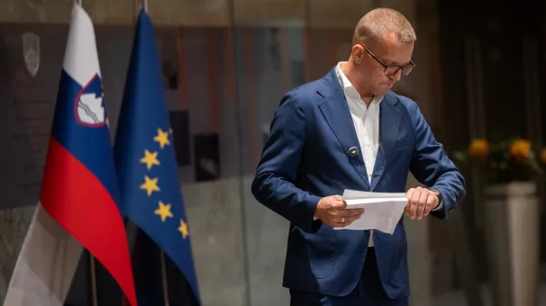 Ljubljana, DZPoslanec Boris Mijic podal izjavo v DZ.