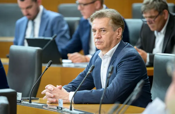 Predsednik Gibanja Svoboda Robert Golob