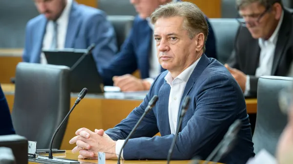 Predsednik Gibanja Svoboda Robert Golob