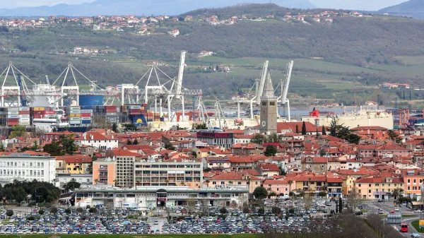 Koper,03.03.2023Koper, mesto, panorama