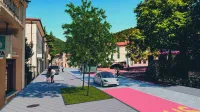 render prometna ureditev Solkan