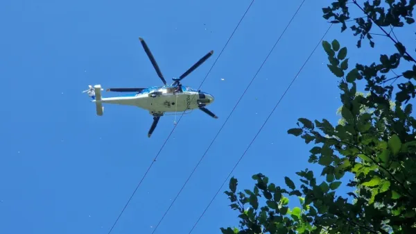 policijski helikopter re&scaron;evanje 