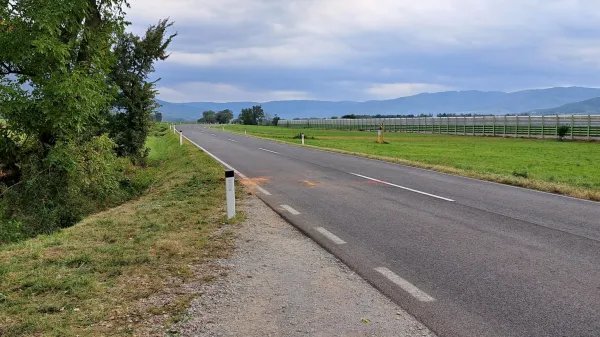 Mlada voznica s polnim avtom čelno v drevo