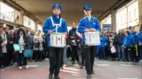 Orkester GONG je bil v času GO! 2025 eden od bolj prepoznavnih simbolov čezmejnega sodelovanja.
