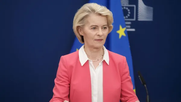 Predsednica Evropske komisije Ursula von der Leyen