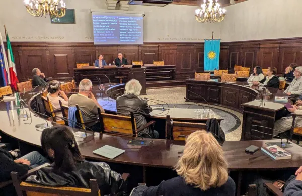 Knjigo Pripovedujem svoje življenje Aurelia Jurija so predstavili v koprski Pretorski palači.
