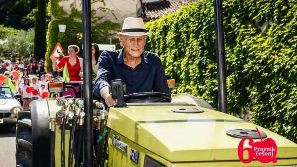 Na povorki je sodeloval tudi župan Franc Mužič