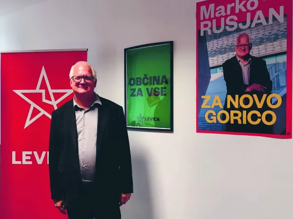 Marko Rusjan kandidat za župana MONGekipa Levica in gibanje Gori&scaron;ka.si