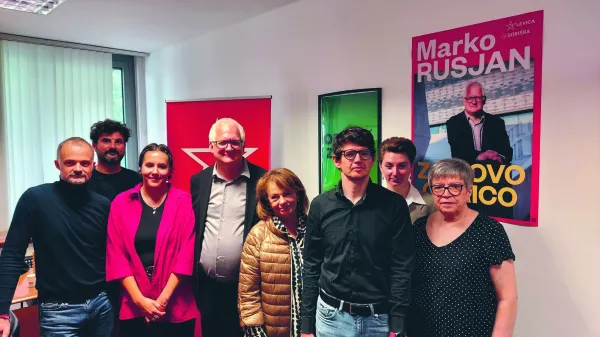 Marko Rusjan kandidat za župana MONGekipa Levica in gibanje Gori&scaron;ka.si