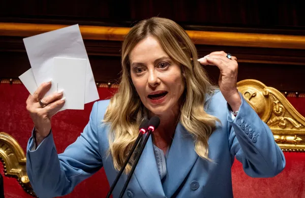Italijanska premierka Giorgia Meloni
