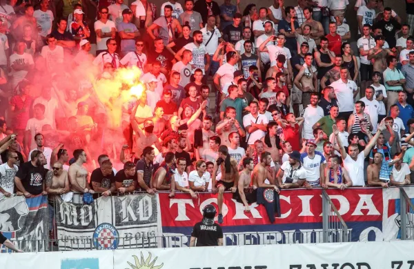 Koper, 16.07.2015Stadion Bonifika, Nogomet, Kvalifikacije predkrog za Europa League, FC Luka Koper - Hajduk