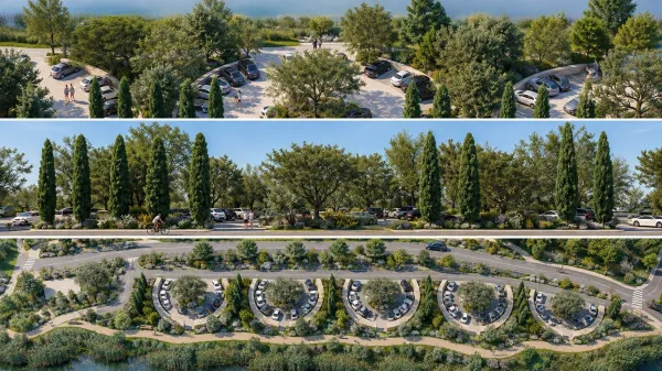 V Strunjanu bodo uredili in ozelenili parkiri&scaron;če ob Stjuži. 