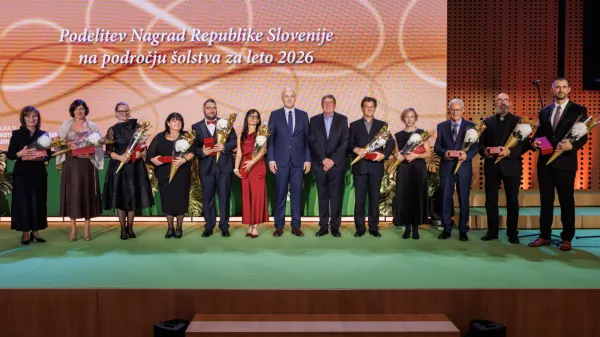 Nagrada RS na področju &scaron;olstva tudi na UP