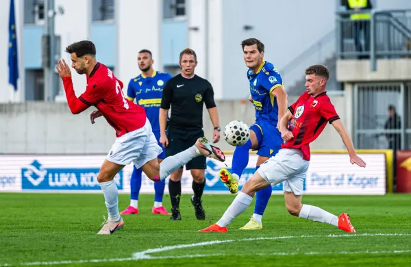 Pokal Union, Tabor Sežana - F.C. Koper, 23.10.2026, Sežana. Foto: Simon Pelko nogomet