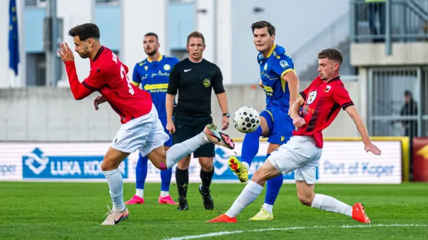Pokal Union, Tabor Sežana - F.C. Koper, 23.10.2026, Sežana. Foto: Simon Pelko nogomet