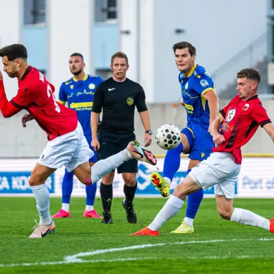 Pokal Union, Tabor Sežana - F.C. Koper, 23.10.2026, Sežana. Foto: Simon Pelko nogomet