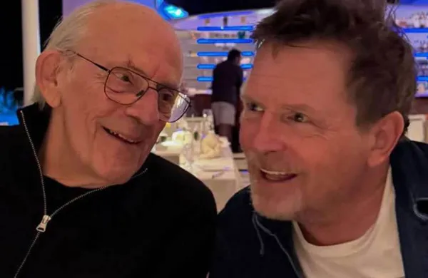 Michael J. Fox in Christopher Lloyd navdu&scaron;ila s ponovnim srečanjem