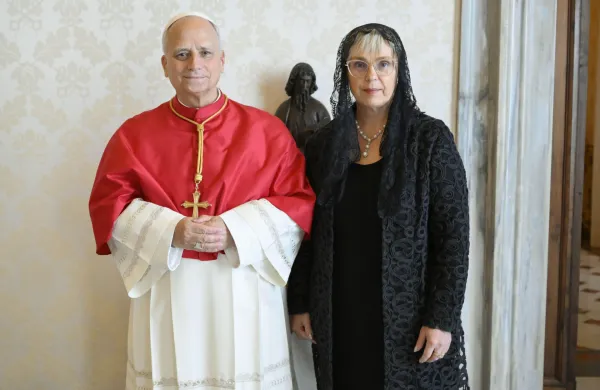 Z obiska predsednice republike Nata&scaron;e Pirc Musar v Vatikanu, kjer se je srečala s papežem Leonom XIV.