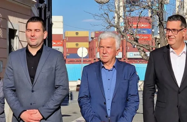 Istra, Koper, P.I.K.A., pika, istrski župani, župani, z L: Andrej Korenika, Milan Bogatič, Ale&scaron; Bržan in Gregor Strmčnik