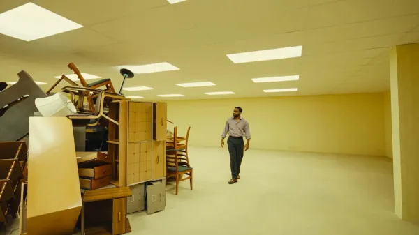 South Korea. Chiwetel Ejiofor in a scene from (C)A24 new film: Backrooms (2026). Plot: A strange doorway appears in the basement of a furniture showroom.,Image: 1106275958, License: Rights-managed, Restrictions: Supplied by Landmark Media. Editorial Only. Landmark Media is not the copyright owner of these Film or TV stills but provides a service only for recognised Media outlets., ***HANDOUT image or SOCIAL MEDIA IMAGE or FILMSTILL for EDITORIAL USE ONLY! * Please note: Fees charged by Profimedia are for the Profimedia's services only, and do not, nor are they intended to, convey to the user any ownership of Copyright or License in the material. Profimedia does not claim any ownership including but not limited to Copyright or License in the attached material. By publishing this material you (the user) expressly agree to indemnify and to hold Profimedia and its directors, shareholders and employees harmless from any loss, claims, damages, demands, expenses (including legal fees), or any causes of action or allegation against Profimedia arising out of or connected in any way with publication of the material. Profimedia does not claim any copyright or license in the attached materials. Any downloading fees charged by Profimedia are for Profimedia's services only. * Handling Fee Only ***, Model Release: no, Credit line: Supplied by LMK/Landmark/Profimedia
